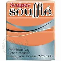 Купить Полимерная глина Sculpey Souffle Скалпи Суфле, тыквенный 6033 в Украине