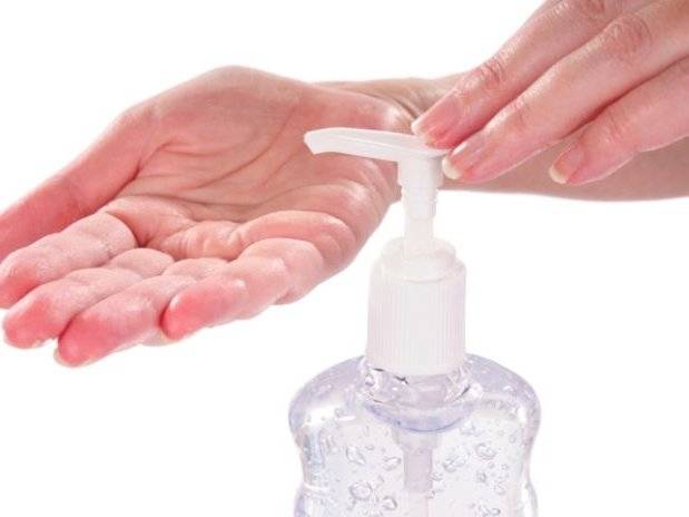 Антисептик для рук – чистота залог здоровья.