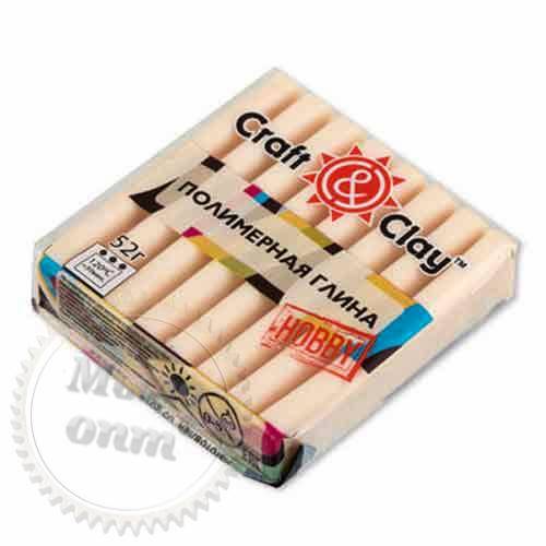 Polymer clay Craft & Clay Craft and Glue 52 g, flesh color 1005, 52.65 UAH, rating ⭐⭐⭐⭐⭐ Milo Opt