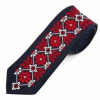 Ties for embroidery