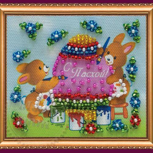 Set-magnet for embroidery with beads Easter still life-6 Mylo Opt global supplier Set-magnet for embroidery with beads Easter still life-6 cosmetic ingredient Mylo Opt