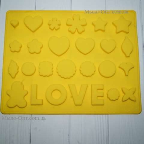 Форма силіконова LOVE Форма силіконова LOVE