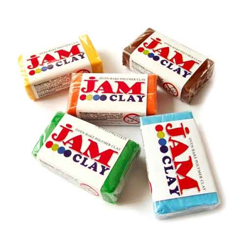 Пластика Jam Clay 20 гр (обжиг) сырье для косметики Пластика Jam Clay 20 гр (обжиг) артикул VG17090714