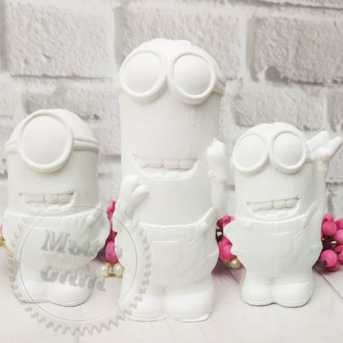 Plaster figures Minions 3 pcs Mylo Opt global supplier Plaster figures Minions 3 pcs cosmetic ingredient Mylo Opt