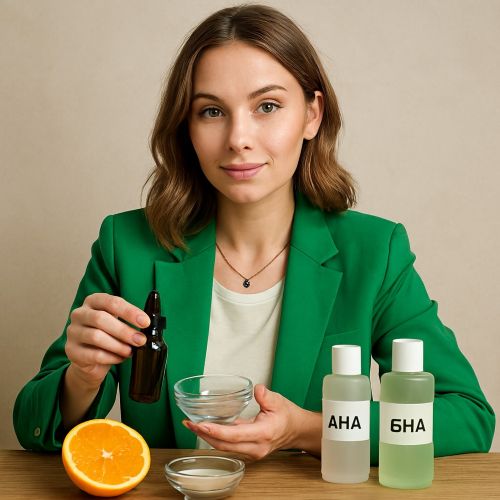 Кислоты в косметике AHA BHA PHA Как правильно сочетать и вводить