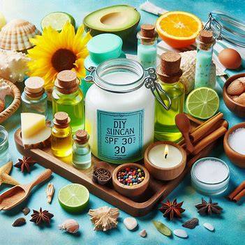 Солнцезащитный крем SPF 30 своими руками: щит вашей кожи в летние дни