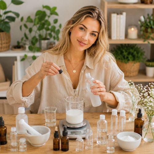 Как сделать milky toner с пептидами и ниацинамидом