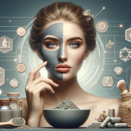 Маска для лица с глиной — очищает поры и контролирует жирность кожи