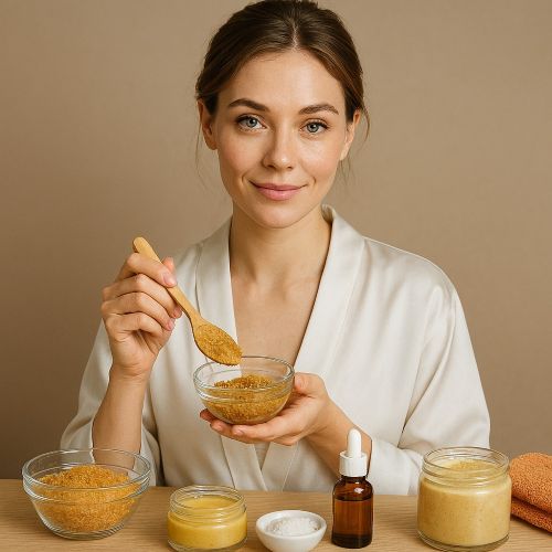 SPA-догляд дома скрабы маски и масла с пептидами и экстрактами для комплексного ухода