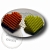 Plastic mold Waffle heart, photos, reviews, use