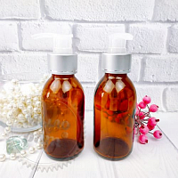 Bottle Brown 125 ml aluminum soap dispenser