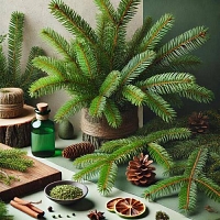 Fragrance Oil Fir Green, 1 liter