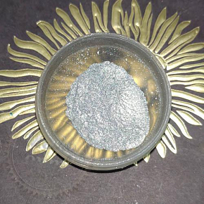 Купить Пигменты высококачественные Перлекс Pearl Ex Перлекс (США) имитация металла в декоре, серебро 663 в Украине