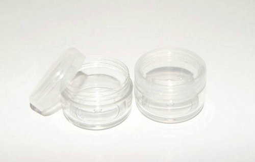 Cosmetic jar 3 ml, from 100 pieces, photos, reviews, use