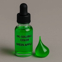 Green Apple Oil Soluble Liquid Colorant 1 L