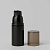 Vacuum Push bottle 15 ml black 100 pcs cosmetic ingredient Mylo Opt