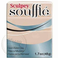 Полимерная глина Sculpey Souffle Скалпи Суфле, Замок из песка, 6093