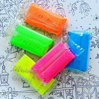 Cernit Cernit Clay Set of 5 Neon Colors, 30g Samples
