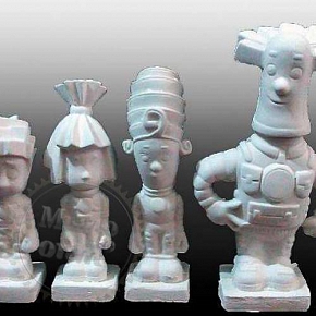 Купить Гипсовая игрушка-раскраска 3D Фиксики в Украине