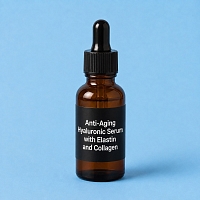 Anti-Aging Serum with Hyaluronic Acid Elastin & Collagen 15 ml cosmetic ingredient Mylo Opt