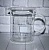 Glass with handle 1000 ml, 10 pcs, photos, reviews, use