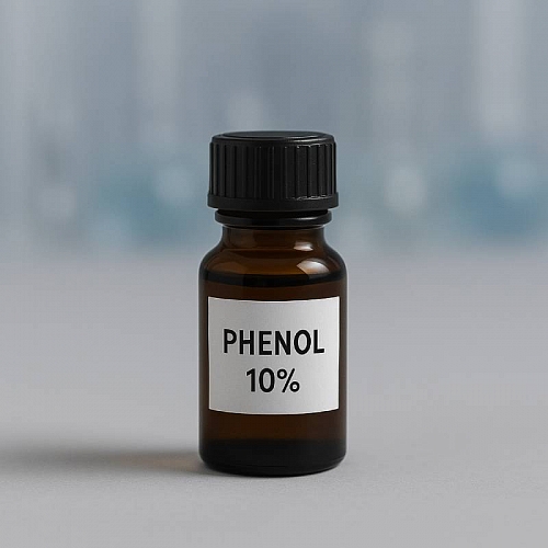 Phenol 10%, 10 ml, 52.22 UAH, rating ⭐⭐⭐⭐⭐ Milo Opt