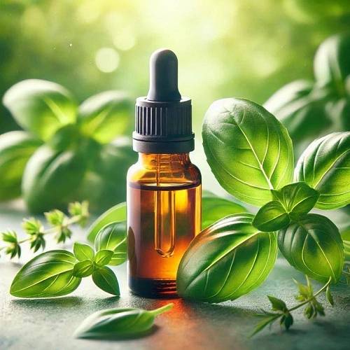 Essential oil Basil, 5 ml, photos, reviews, use