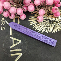 Sealing wax with wick Purple