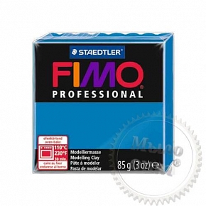 Купить Фимо Профессионал 85 г Fimo Professional 300 основной синий в Украине