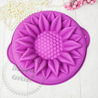 Silicone baking mold Sunflower