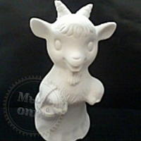 Plaster figure Goat