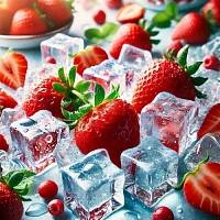 Fragrance Oil Strawberry with Ice, 10 ml