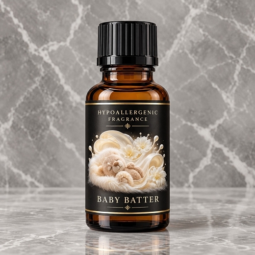 Baby Batter Hypoallergenic Fragrance Oil 25 ml cosmetic ingredient Mylo Opt