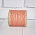 Burlap ribbon with lace, coral, 2 m, photos, reviews, use