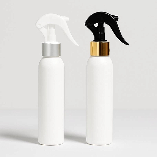 Aero Bottle 150ml White with Aluminum Trigger 10 pcs cosmetic ingredient Mylo Opt