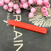 Sealing wax with wick Red