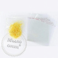 Transparent polyethylene bag 190x140 mm from 10 pcs