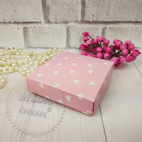 Купить Коробка Квадро розовая в Украине