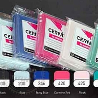 Купить Полимерная глина Цернит Cernit (Бельгия) 56 г. Translucent сапфир полупрозрачный 275 в Украине