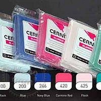 Полимерная глина Цернит Cernit (Бельгия) 56 г. Translucent сапфир полупрозрачный 275