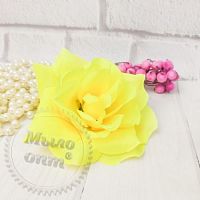 Купить Роза свадебная 10 см, желтый в Украине