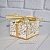 Bonbonniere box Ornament, gold, photos, reviews, use