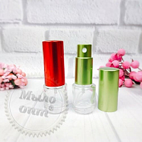 Slim bottle with metal spray, 5 ml from 100 pcs