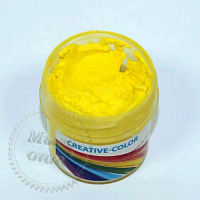 Paste-like dye Creativе-Color Canary yellow, 1 piece