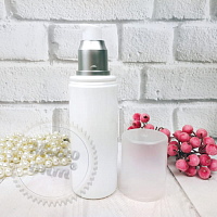 Monty bottle white 120 ml aluminum dispenser from 100 pcs