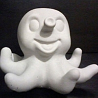 Plaster figure of Octopuses