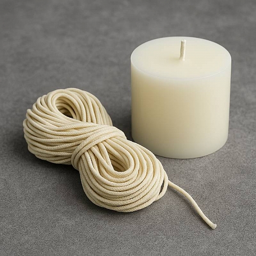 Candle wick 2.5 mm, 1000 m, 1.77 UAH, rating ⭐⭐⭐⭐⭐ Milo Opt