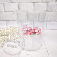 Measuring glass with spout, 600 ml from 10 pcs