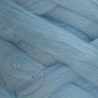 Felting wool blue, 1 kg