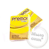 Sculpey Premo Premo (USA, Poliform), 56 g, yellow basic 5572